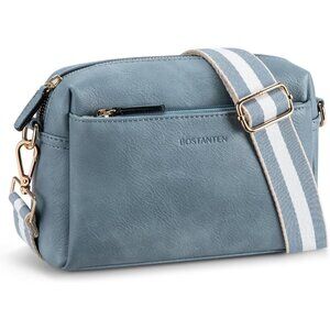 Small Designer Crossbody 1-light Blue Bag Women Cell Phone Purse Shoulder Wallet